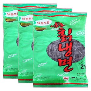 [퀴클리몰] 농민식품 넝쿨 칡냉면 2kg 냉면사리, 3개