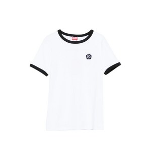 겐조 플라워 모티프 티셔츠, 화이트계열, Standard M