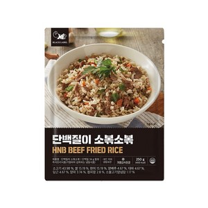 헬스앤뷰티 단백질이 소볶소볶, 250g, 10개