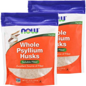 나우푸드 홀 차전자피 비건, 454g, 2개