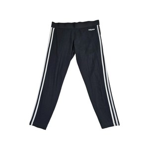 아디다스 3 스트라이프 에센셜 타이즈, 블랙계열, Standard M(KR 66)