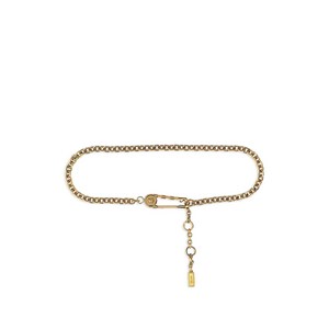 베르사체 세이프티 핀 체인 벨트