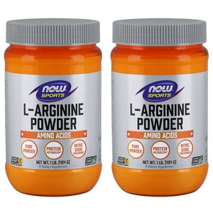 나우푸드 L-아르기닌 파우더, 454g, 2개