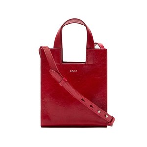 발리 이지 발리 레더 스몰 토트 백