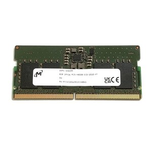 Micon SODIMM 8GB PC5 DDR5 4800 1Rx16 MTC4C10163S1SC48BA1 노트북 RAM 메모리 델 HP 레노버 및 기타 시스템용 153912, 1개