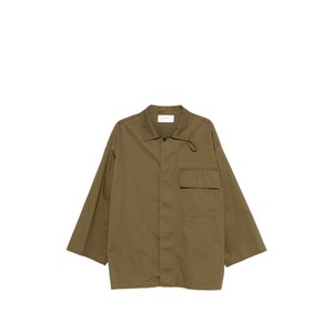 셀린느 플랩 포켓 셔츠, 그린계열, Collar (cm) 39