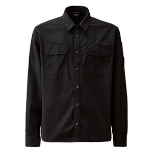 C.P.컴퍼니 더블 포켓 셔츠, 블랙계열, Standard 3XL(KR 120)