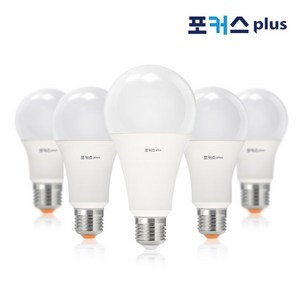 포커스 플러스 LED 벌브 전구 8W 10W 12W 14W 20W 전구색 주광색, 1개, 포커스 LED벌브 12W 전구색(노란빛)