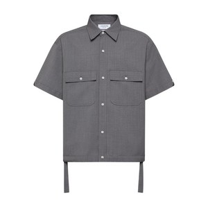 톰 브라운 시어서커 반소매 셔츠, 그레이계열, Numeric 2(KR 100)