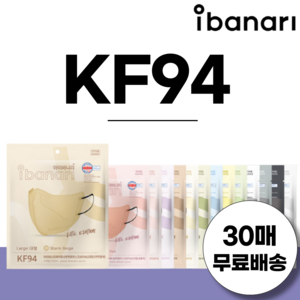 아이바나리 에어 황사방역용 마스크 대형 KF94