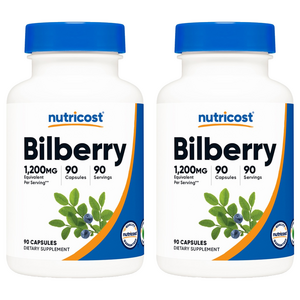 뉴트리코스트 빌베리 1200mg 캡슐, 90정, 2개