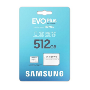삼성전자 EVO PLUS 마이크로SD 메모리카드-512GB / 재고보유 / TJ