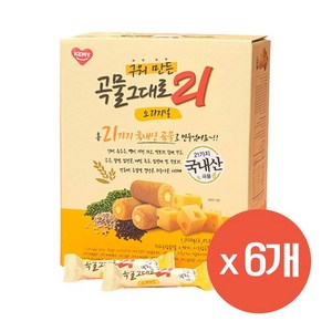 곡물그대로21 구워만든 스낵 오리지널, 6개, 1kg