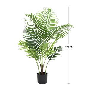 아르띠콜로 플랜테리어 아레카야자 인조 나무화분, 120cm, 1개, 혼합색상