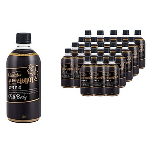 칸타타콘트라베이스 블랙 앤 샷, 500ml, 24개