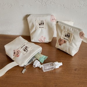 돗투돗 캐릭터나염 어린이집 방수 파우치, 돗꼼