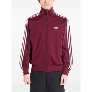 아디다스 파이어버드 스트라이프 디테일 재킷, 레드계열, L(KR 105)
