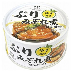 산리쿠 방어 갈은 무 조림 폰즈 맛 통조림, 170g, 1개