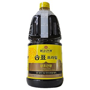몽고간장 송표 프라임 양조간장, 1.8L, 2개
