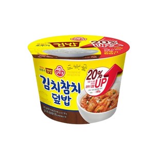 오뚜기 맛있는 컵밥 김치참치덮밥, 310g, 12개