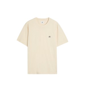 C.P.컴퍼니 로고 프린트 티셔츠, 베이지계열, Standard L(KR 105)
