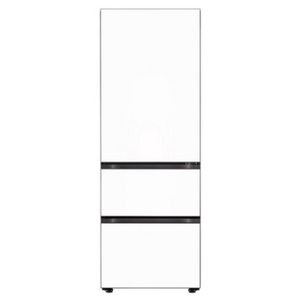 [색상선택형] LG전자 디오스 오브제컬렉션 김치냉장고 Z332AAA133 글라스 방문설치, 크림 화이트, Z332GWW133S