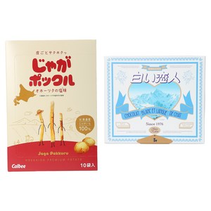 가루비 포테이토 팜 쟈가폿쿠루 18g 10개입 + 시로이 코이비토 12개입