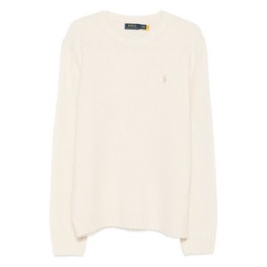 폴로랄프로렌 로고 자수 크루 넥 스웨터, 화이트계열, Standard XL(KR 110)