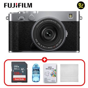 후지필름 정품 X-E5+XF 23mm F2.8 KIT / 실버 / 128G+리더기+잘라쓰는보호필름+극세사융 /TJ