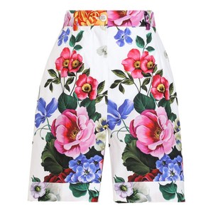 돌체앤가바나 플로럴 프린트 반바지, 화이트계열, Italy 38(KR 33)