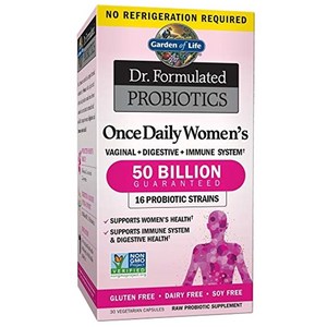 가든오브라이프 닥터포뮬레이트 프로바이오틱 유산균 50 빌리언 원스 데일리 우먼 베지테리안 캡슐, 30정, 1개