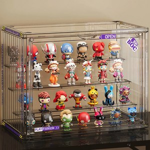 YEAAYE 컨테이너 타입 투명 피규어 보관함