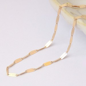 주리에떼 14k/18k 데일리 여자 글램 체인 목걸이