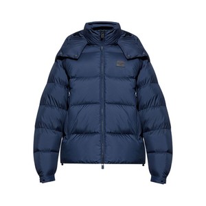 엠포리오아르마니 후드 퀼팅 패딩 재킷, 블루계열, Italy 52(KR 105)