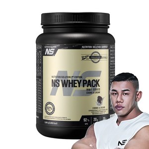 NS포대유청 쿠키앤크림맛 WPC 단백질보충제, 1kg, 1개