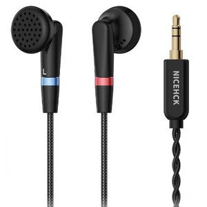 NICEHCK EBX25TI 티타늄 합금 유선 이어폰 3.5mm 싱글 엔드 버전