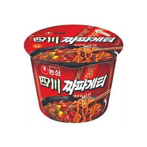 [농심] 사천짜파게티 큰컵 컵라면, 6개