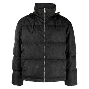 베르사체 바로코 실루엣 자카드 패딩 재킷, 블랙계열, Italy 48(KR 100)