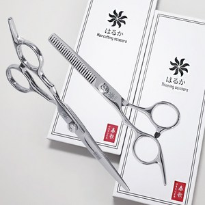 하루카 미용가위 세트, 실버, 1세트