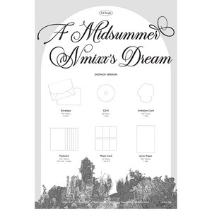 [CD] NMIXX (엔믹스) - A Midsummer NMIXX’s Dream [Digipack ver.][6종 SET]