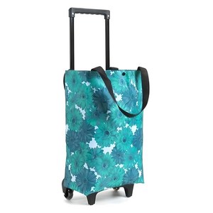 Tiger Pavilion 접이식 트롤리 쇼핑카트, 블루, 1개