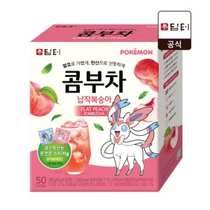 담터 포켓몬 콤부차 납작복숭아맛