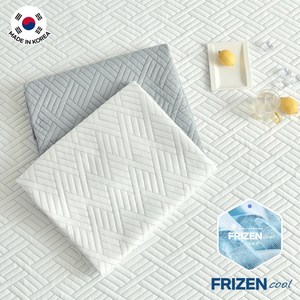 곰표쿨베어 국내생산 프리즌 여름 차가운 냉감패드 고정밴드 쿨매트