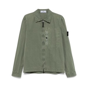 스톤 아일랜드 컴퍼스 배지 셔츠