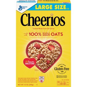 치리오스 홀 그레인 오트 시리얼, 340g, 1개