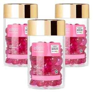 엘립스 헤어비타민 헤어 트리트먼트, 50ml, 3개