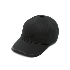 몽클레르 로고 아플리케 베이스볼 캡 모자