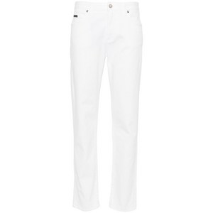 돌체앤가바나 미드 라이즈 테이퍼드 진, 화이트계열, Italy 44(KR 66)