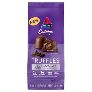앳킨스 인덜지 트러플 밀크 초콜릿 12개입