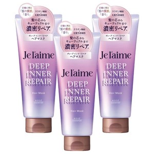 KOSE 주렘 딥 이너 리페어 헤어 마스크, 200g, 3개